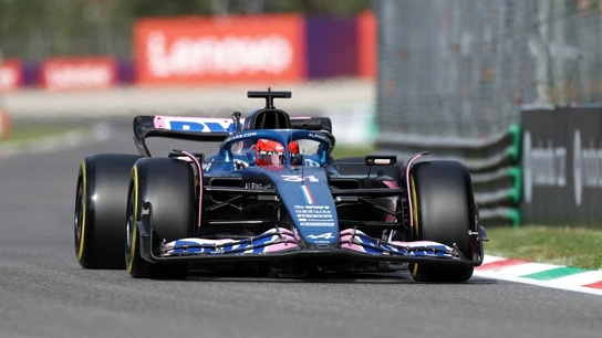 Esteban Ocon con Alpine Esteban Ocon con Alpine