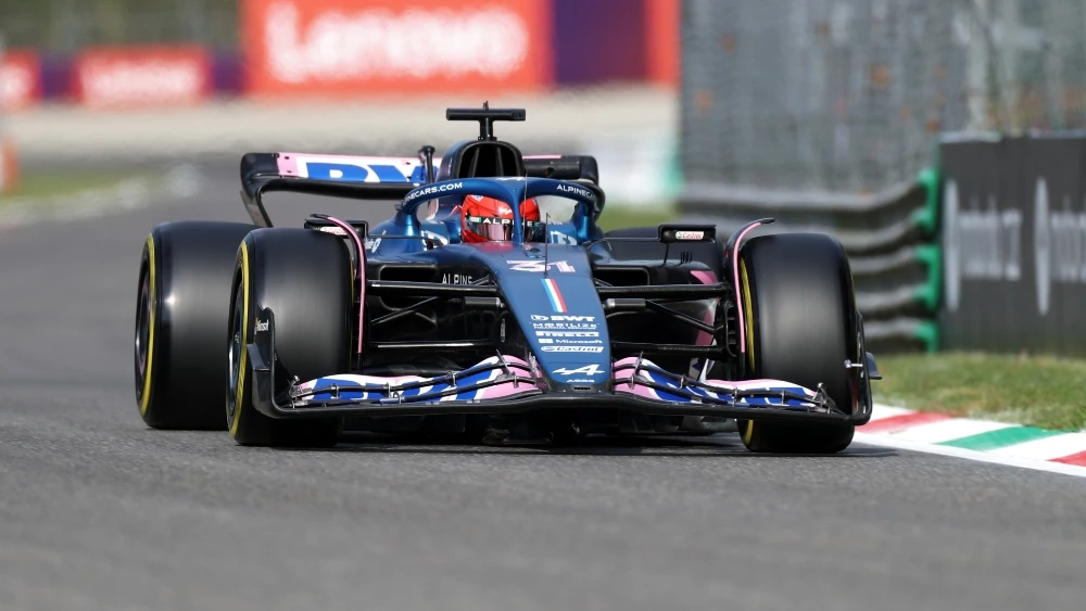 Esteban Ocon con Alpine