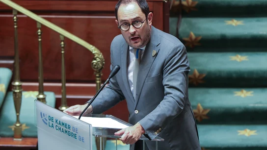 El ministro de Justicia de Bélgica, Vincent Van Quickenborne. El ministro de Justicia de Bélgica, Vincent Van Quickenborne.