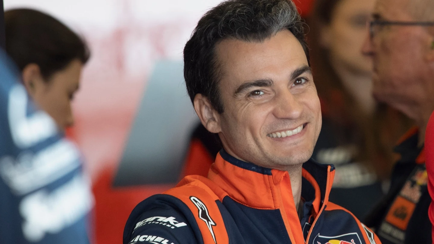 Dani Pedrosa, sonriente Dani Pedrosa, sonriente