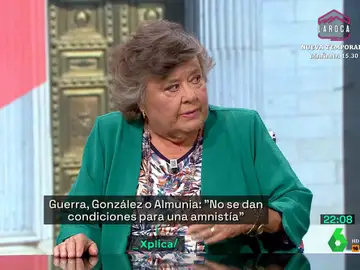 Cristina Almeida, en laSexta Xplica