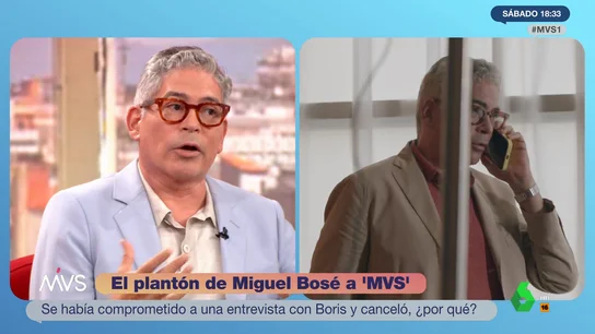 Boris Izaguirre cuenta toda la verdad sobre el plantón de Miguel Bosé Boris Izaguirre cuenta toda la verdad sobre el plantón de Miguel Bosé