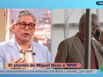 Boris Izaguirre cuenta toda la verdad sobre el plantón de Miguel Bosé 