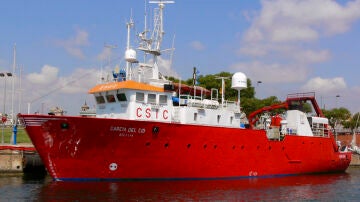 Siguen buscando a la mujer que cayó de un buque oceanográfico del CSIC en las aguas de Denia