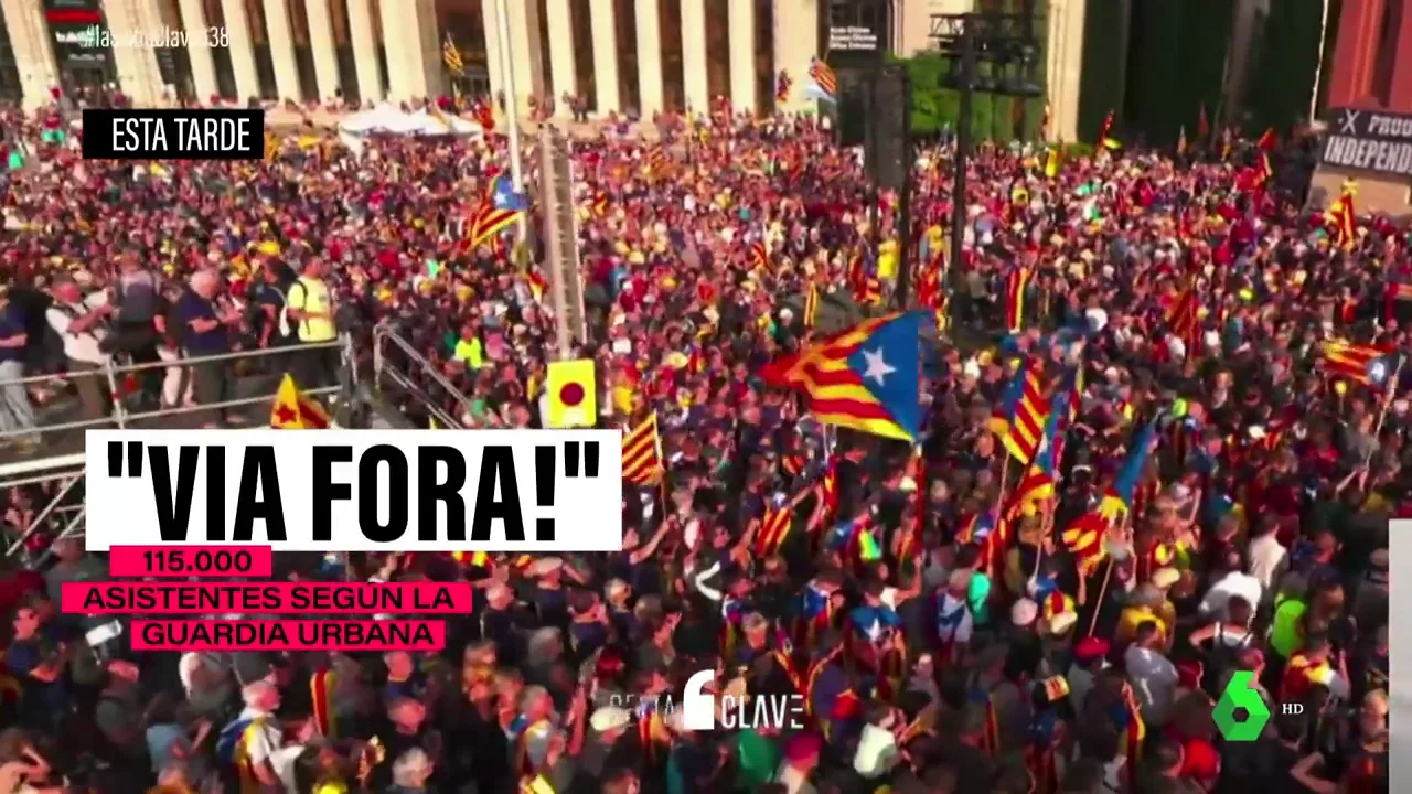 División del independentismo catalán: radiografía de las últimas diadas