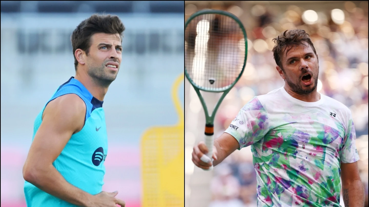 Gerard Piqué y Stan Wawrinka Gerard Piqué y Stan Wawrinka