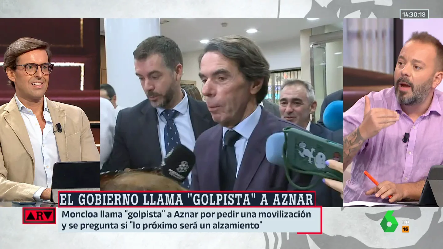 Maestre recuerda qué significa "rebelión" y pide a Aznar que "asuma el peso de sus palabras" esta seguro Maestre recuerda qué significa "rebelión" y pide a Aznar que "asuma el peso de sus palabras" esta seguro
