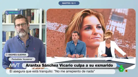 Andrés Guerra sobre un posible acuerdo entre el Banco de Luxemburgo y Sánchez Vicarioa: "No lo tienen fácil"