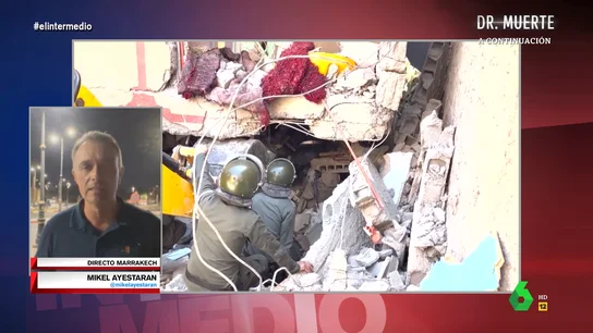 Mikel Ayestaran, periodista desplazado a Marrakech. EL INTERMEDIO: Mikel Ayestaran