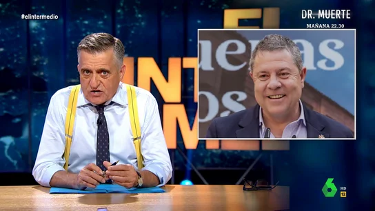 El Gran Wyoming, en El Intermedio. EL INTERMEDIO - La reflexión de Wyoming sobre las voces 'antisanchistas' del PSOE: "Todos sospechamos que fue Page quien inventó lo de Perro Sanxe"