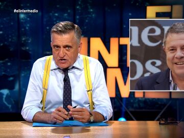 El Gran Wyoming, en El Intermedio.
