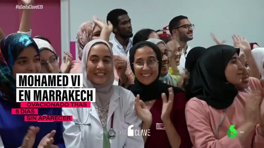 El rey Mohamed VI reaparece en Marrakech: así fue su visita al hospital El rey Mohamed VI reaparece en Marrakech: así fue su visita al hospital