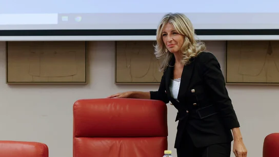 La líder de Sumar y vicepresidenta Segunda del Gobierno en funciones, Yolanda Díaz, en el Congreso La líder de Sumar y vicepresidenta Segunda del Gobierno en funciones, Yolanda Díaz, en el Congreso/ EFE/ Javier Lizón