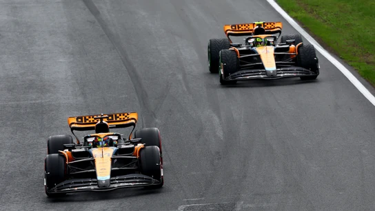 Oscar Piastri y Lando Norris Oscar Piastri y Lando Norris