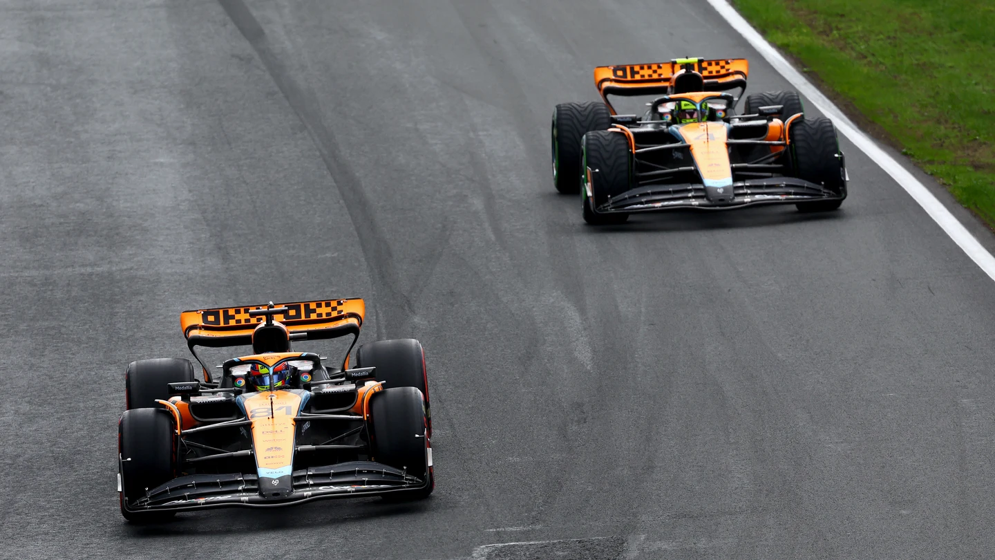 Oscar Piastri y Lando Norris Oscar Piastri y Lando Norris