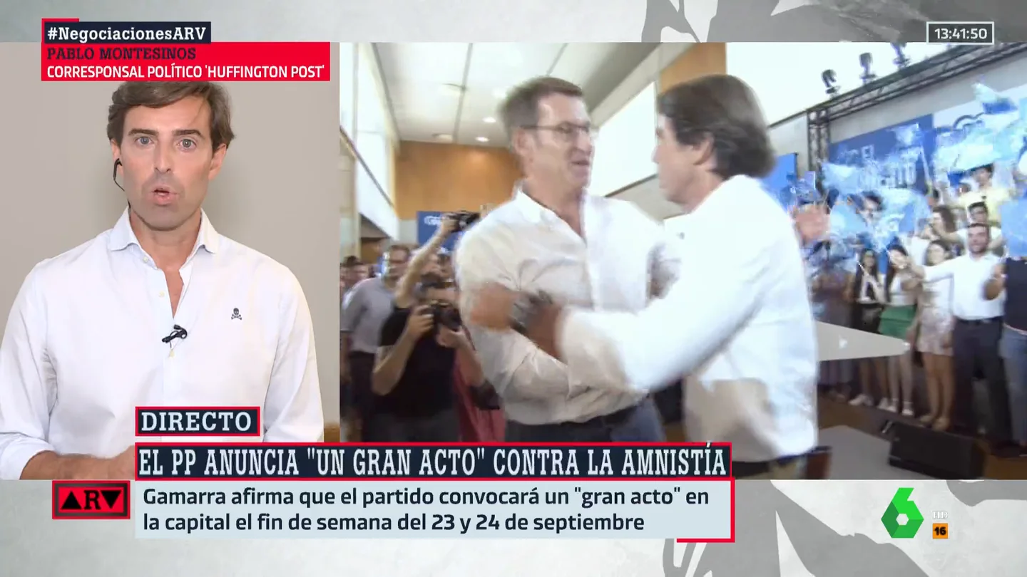Algunos barones del PP lamentan que Aznar haya "roto el relato de Génova": "Era el último cartucho" Algunos barones del PP lamentan que Aznar haya "roto el relato de Génova": "Era el último cartucho"