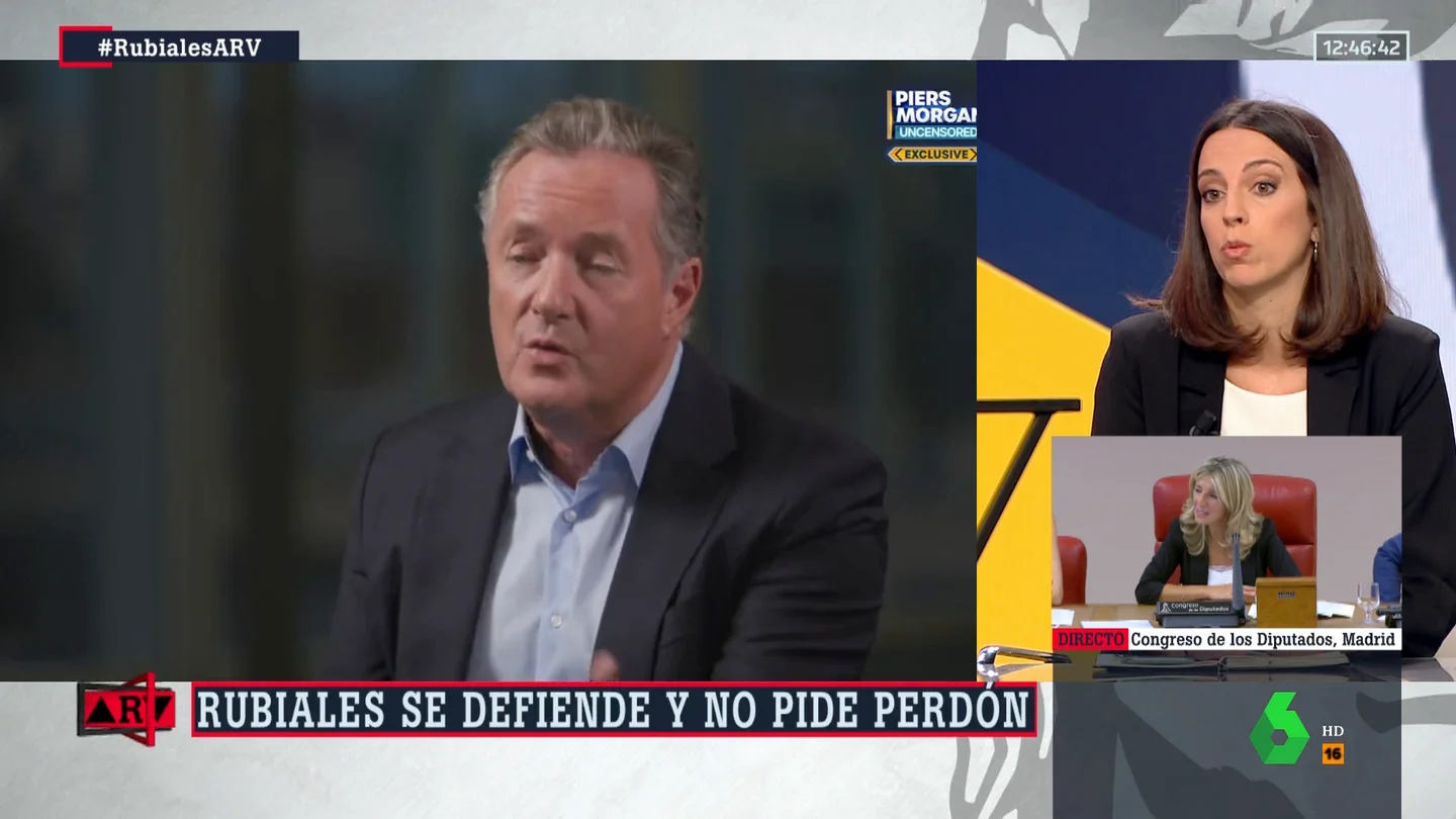 Andrea Segura, tajante sobre Rubiales: "No actuó bien ni como presidente de la RFEF ni como ser humano" Andrea Segura, tajante sobre Rubiales: "No actuó bien ni como presidente de la RFEF ni como ser humano"
