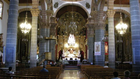 Interior de la Basílica de Nuestra Señora del Pino