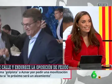 Marta García-Aller, sobre la movilización del PP: &quot;Que Aznar sea el primero en hablar transmite la sensación de que Feijóo no tiene tirón para hacerlo&quot;