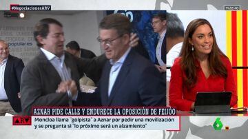 Marta García-Aller, sobre la movilización del PP: "Que Aznar sea el primero en hablar transmite la sensación de que Feijóo no tiene tirón para hacerlo"