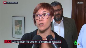 Àgueda Micó, sobre el acto del PP: "Buscan la investidura de Feijóo y, como no la van a conseguir, lo ven todo mal"
