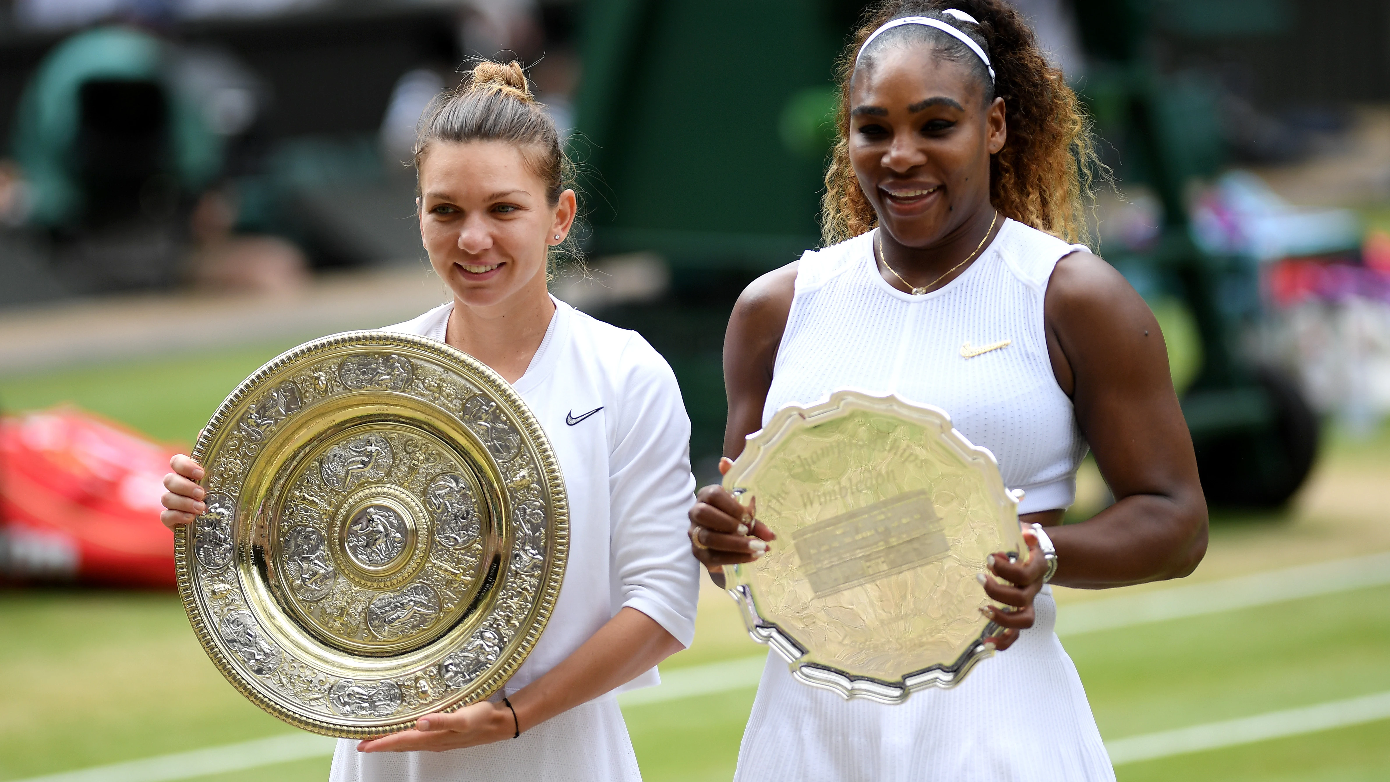 Serena Williams y Simona Halep