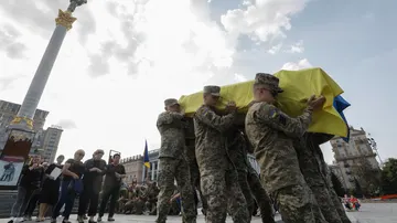 Kiev se despide del fallecido militar ucraniano Sergiy Yarmolenko