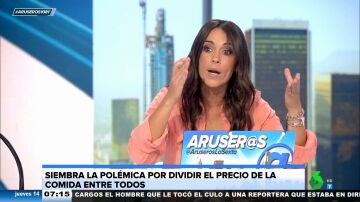 La polémica opinión de Patricia Benítez sobre dividir la cuenta entre amigos: el "ratilla" que no paga a medias el pollo de sus hijos