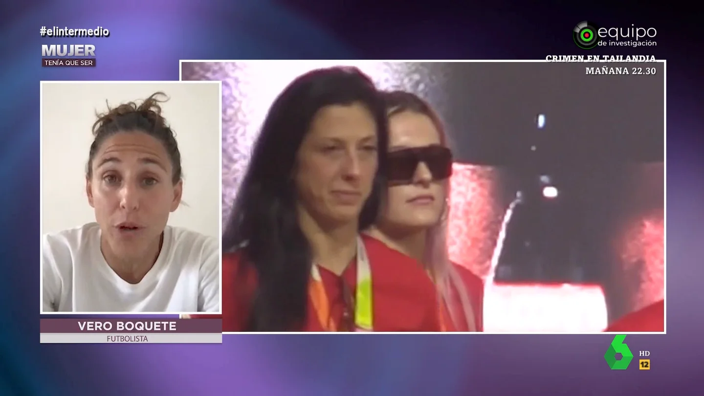 Vero Boquete, en El Intermedio Vero Boquete: "A Jenni se le ha robado el mejor momento de su carrera deportiva"