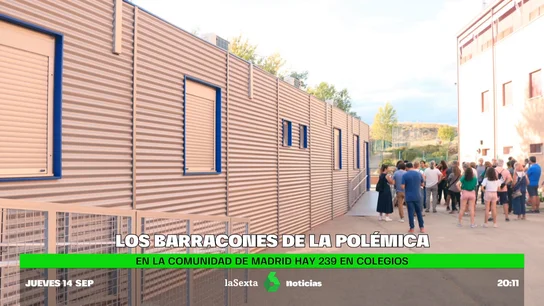 El eufemismo del PP de Madrid: llama a los barracones "aulas modulares" y asegura que los colegios están encantados El eufemismo del PP de Madrid: llama a los barracones "aulas modulares" y asegura que los colegios están encantados