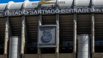 Imagen de la fachada del estadio Santiago Bernabeu.