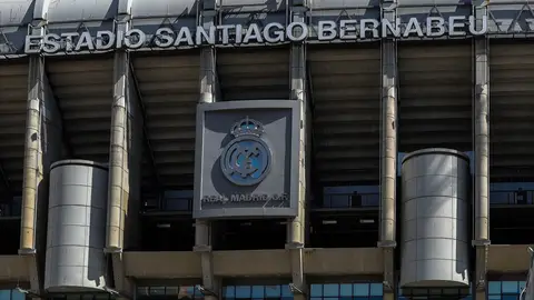 Imagen de la fachada del estadio Santiago Bernabeu.