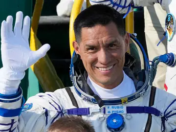 Frank Rubio se convierte en el astronauta que más tiempo ha pasado en el espacio Frank Rubio se convierte en el astronauta que más tiempo ha pasado en el espacio