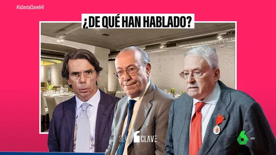 La comida de Aznar, Leguina y Redondo La comida de Aznar, Leguina y Redondo