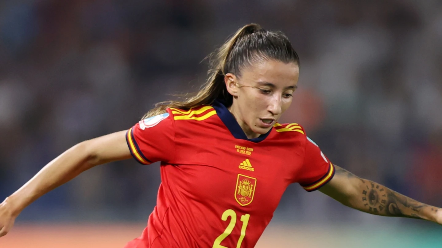 Shei García, en un partido con España Shei García, en un partido con España