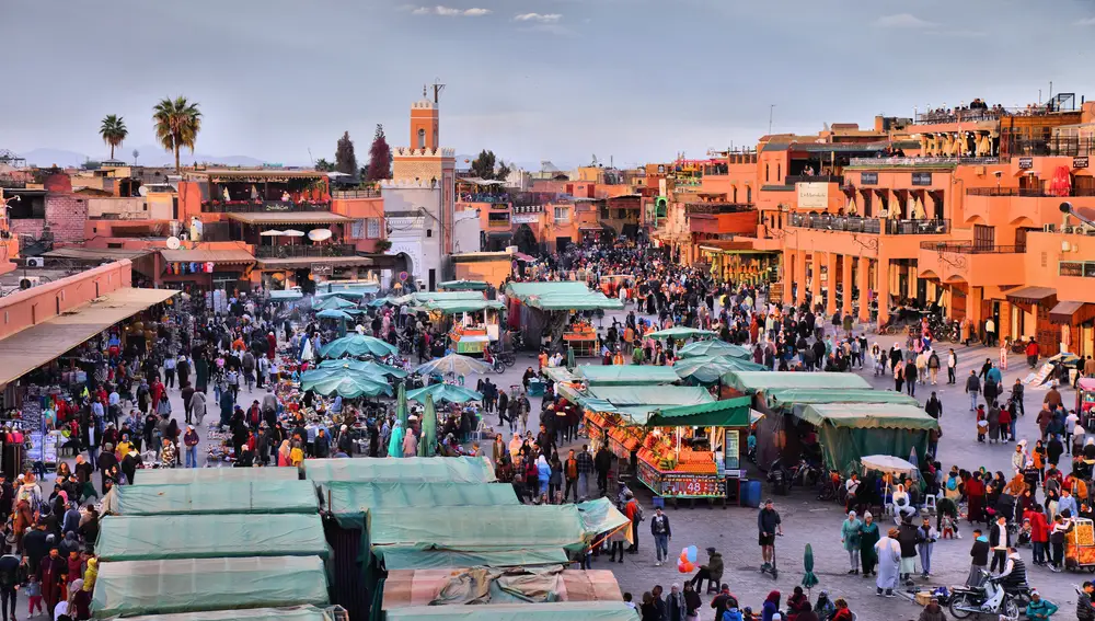 Jemaa el-Fnam, plaza de Marrakech