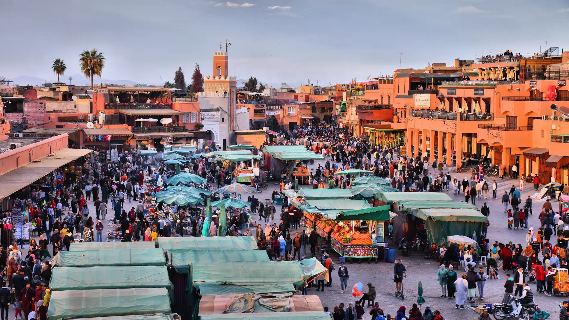 Jemaa el-Fnam, plaza de Marrakech