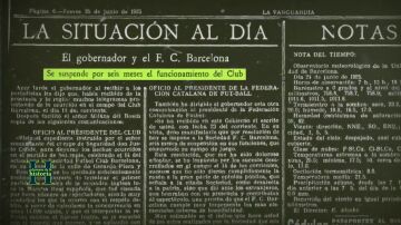El fascismo de Miguel Primo de Rivera, o cómo cerrar el estadio del Fútbol Club Barcelona por pitar al himno español