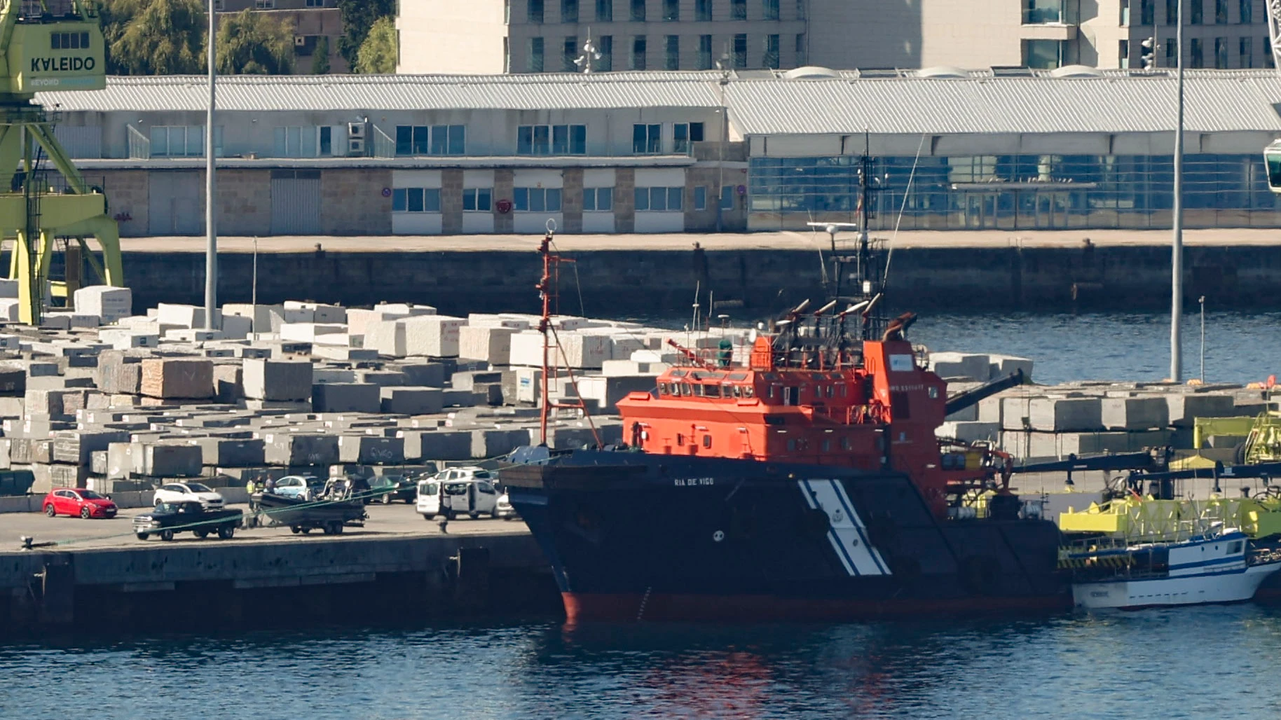 El barco pesquero con más de 2.000 kilos de cocaína apresado en las Rías Baixas