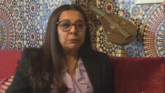 La embajadora de Marruecos, tajante ante las críticas a Mohamed VI tras el terremoto: "Lo más importante es la acción, no la foto" La embajadora de Marruecos, tajante ante las críticas a Mohamed VI tras el terremoto: "Lo más importante es la acción, no la foto"