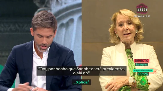 Esperanza Aguirre ve a Pedro Sánchez como el próximo presidente: "Mentiría si dijera que no lo doy por hecho" Esperanza Aguirre ve a Pedro Sánchez como el próximo presidente: "Mentiría si dijera que no lo doy por hecho"