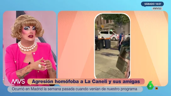 La Caneli rompe su silencio en 'Más Vale Sábado' tras la agresión homófoba La Caneli rompe su silencio en 'Más Vale Sábado' tras la agresión homófoba