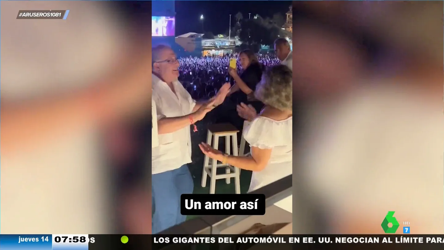"Cásate conmigo": el cómplice baile de una pareja madura en un concierto de Nicky Jam que nos hace creer de nuevo en el amor "Cásate conmigo": el cómplice baile de una pareja madura en un concierto de Nicky Jam que nos hace creer de nuevo en el amor
