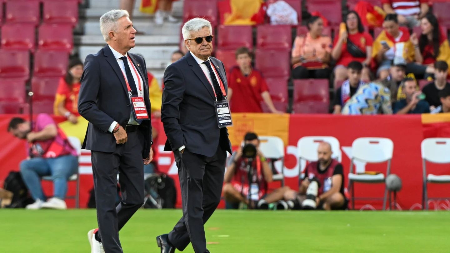 Pedro Rocha, presidente en funciones de la RFEF Pedro Rocha, presidente en funciones de la RFEF