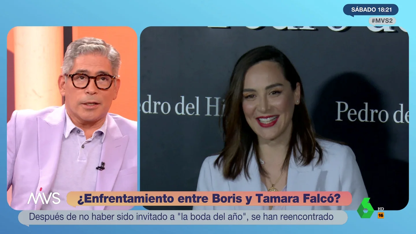 Boris Izaguirre se culpabiliza por su enfado con Tamara Falcó Boris Izaguirre se culpabiliza por su enfado con Tamara Falcó
