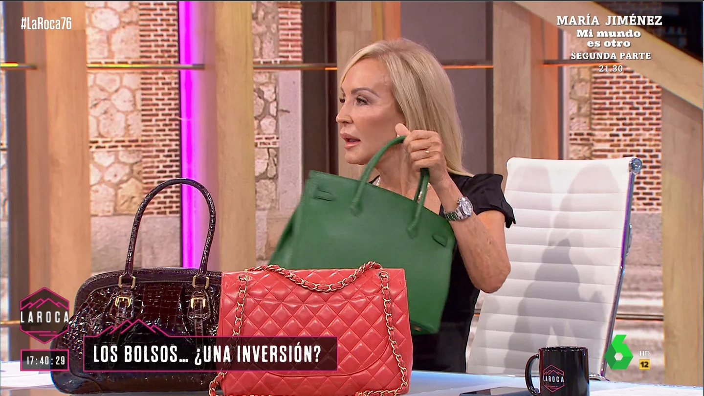 El exclusivo bolso de Carmen Lomana que tiene lista de espera y que no todo el mundo puede comprar aunque tenga el dinero El exclusivo bolso de Carmen Lomana que tiene lista de espera y que no todo el mundo puede comprar aunque tenga el dinero