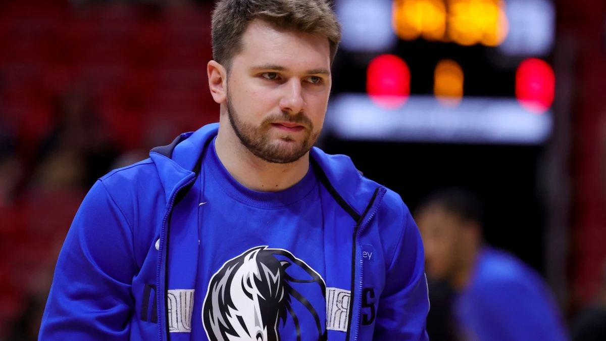 Luka Doncic, con los Mavs