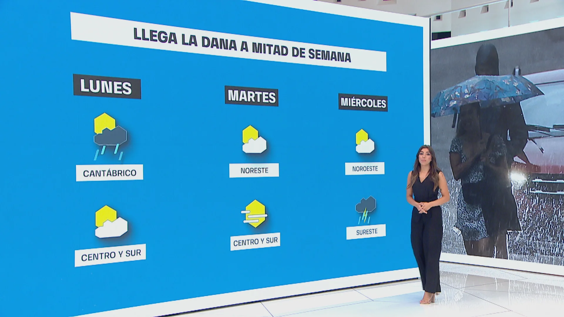 El fin de la lluvia deja paso a días de sol con cielos despejados al inicio de la semana