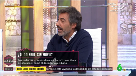 LAROCA Juan del Val desvela cuál es la norma en sus cenas con Nuria Roca y su familia: "Perdona que lo cuente..." LAROCA Juan del Val desvela cuál es la norma en sus cenas con Nuria Roca y su familia: "Perdona que lo cuente..."