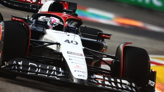 Liam Lawson, con el AlphaTauri Liam Lawson, con el AlphaTauri